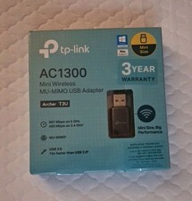 TP-LINK ARCHER T3U Archer AC1300 Mini Wi-Fi Mu Mimo USB Adapter picture