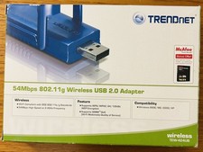 TRENDNET 54Mbps 802.11g Wireless USB 2.0 Adapter picture