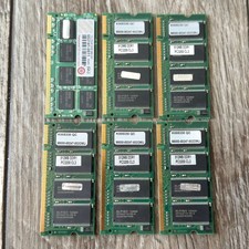 5 Simpletech 512MB CL3 DDR1 PC3200 SODIMM Laptop Memory Modules & 1 Transcend 1G picture