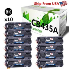 10PK CB435A Toner Cartridge 435A for P1002 P1005 P1006 P1009 picture