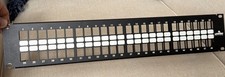 Leviton 49255-H48 Flat Quickport 2RU 48-Port Patch Panel Black picture