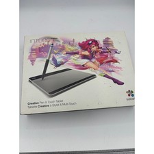 Wacom Intuos Manga Pen & Touch Tablet Small Silver CTH-480S2 Drawing Pad picture