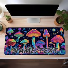Customized Name Colorful Mushrooms, Stars, Space Printed Pattern, Large Anti S picture