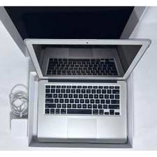 Apple MacBook Air 13 Laptop A1466 Silver 8GB 128GB working flaws on outer shell picture