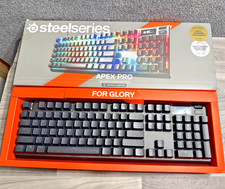 SteelSeries Apex Pro TKL Wireless Black RGB Keyboard Adjustable Actuation QWERTY picture