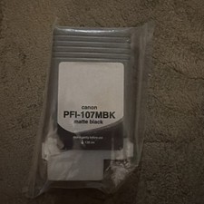 Canon PFI-107MBK Matte Black Ink Cartridge IPF670 IPF680 685 IPF770 *EXP 12/2025 picture
