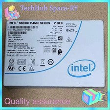 Used Intel P4510 2TB SSD Series DC NVME U.2 2.5