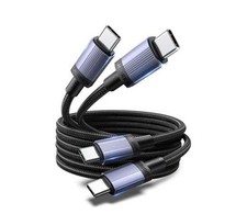 UGREEN 240W USB C Cable 2-Pack, Fast Charging for Laptops & Phones | 6.6FT picture