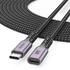 USB C Extension Cable 15Ft Type C Extender 100W Fast Charge 5Gbps 4K60Hz picture