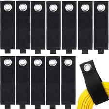 12Pcs Extension Cord Holder Organizer 13 in Heavy Duty Cord Straps picture