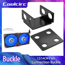 2Pcs Buckle C-shaped Parallel Bracket 12cm-14cm Computer Cooling Fan Fixing Conn picture