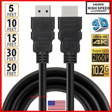 HIGH SPEED HDMI Cable 2.0 2K 4K 3D UHD Ultra HD 2160P HDR 60Hz 18Gbps HDCP HDTV picture