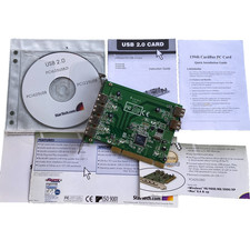 StarTech USB 2.0 PCI Card Adapter 6 Port PCI625USB21 Drivers Vintage Computer picture