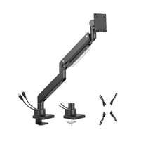Brateck LDT80-C012UC SUPER HEAVY-DUTY GAS SPRING MONITOR ARM WITH USB-A picture