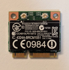HP OEM 657325-001 Broadcom BCM94313HMGB 802.11B/G/N WLAN Bluetooth PCIe Half picture