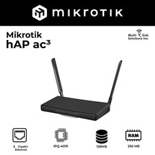 Mikrotik hAP ac³ dual-band router 5 x 10/100/1000 ports International Version picture