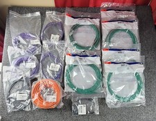 13 Leviton CAS-6CAS10-7G Slimline Patch Cord 7ft  Legrand Cable Mixed Lot picture