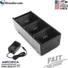 3-Slot Battery Charging Cradle for Zebra ZQ610 ZQ620 ZQ630 QLN220 QLN320 QLN420 picture