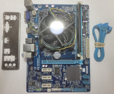 Gigabyte GA-H61M-DS2H Motherboard Intel Pentium G2020 4GB RAM, IO Shield # 2119 picture