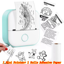 Phomemo Mini Pocket Thermal Printer Wireless Bluetooth Photo T02 or Label Paper picture