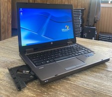 HP Probook  6460/70p Vintage Windows XP Laptop i3 2ghz 4gb 250gb DVDRW picture