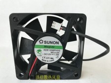 SUNON 6015 KDE1206PHV2 DC12V 1.0W 60MM Maglev Quiet Fan 2pin picture