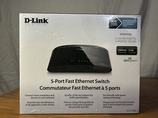 D-LINK (DES-1005E) 5-Port 10/100 Desktop Network Ethernet Switch picture