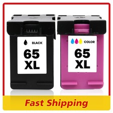 65XL Black &Tri-Color Ink Cartridge For HP Deskjet 2600 2652 2655 ENVY 5055 5030 picture