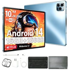 Android 14 10.1 Inch Octa‑Core Tablet 16GB RAM 256GB ROM WiFi Dual Camera GMS picture