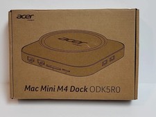 Acer Gadget Mac Mini M4 Dock, 8TB M.2 NVMe/SATA SSD Enclosure & Stand, 4K@144Hz picture