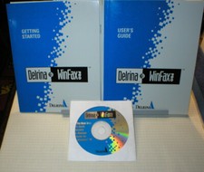 Vintage Delrina WinFax Pro Version 7.0 CD-ROM + Getting Started & User's Guides picture