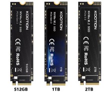KOOTION 2TB 1TB 256G 512G PCle 3.0 NVMe M.2 Internal Solid State Hard Drive Lot picture