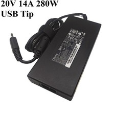 Original Chicony 20V 14A 280W Charger A18-280P1A USB Tip Power Supply AC Adapter picture