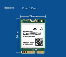 MediaTek WiFi7 Card MT7925B22M Bluetooth 5.4 Wireless Network Card M.2 2230 picture