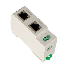 WatchfulEyE WTH-SG/RJ45 DIN-Rail Mounted Gigabit Ethernet PoE Surge Protector picture