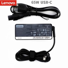 Genuine 65W USB-C Adapter for Lenovo ThinkPad X1 X13 T14 T15 E14 E15 T480s T490 picture
