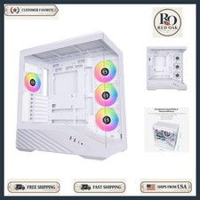V100-ATX White Mid Tower PC Case Supports ATX Micro-ATX 420mm GPU 360mm Radiator picture