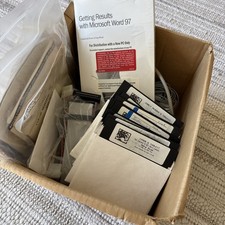 Big mixed box of computer parts & accessories — SOLD AS-IS Untested Vintage picture