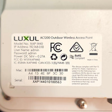 Luxul XAP-1440 AC1200 Outdoor Wireless Access Point 1200 Mbps White picture