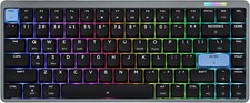 EPOMAKER Luma84 Low Profile Aluminum Mechanical Keyboard, QMK/VIA Programmable picture