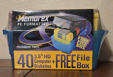 40 Pack Memorex PC Formatted 3.5