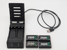 Xbox One S/X / Series S/X USB Charging Station for Controller inc 4x Batteries picture