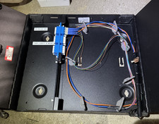 Leviton 5WSML-02C Wall Mount Fiber Enclosure + 5F100-4LL 24ct LC-LC SDX Plate picture
