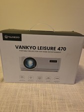 Vankyo - Leisure 470 Wireless Mini Projector - White No Cord picture