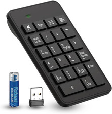 Wireless 23-Key Numeric Keypad Number Pad for Laptop PC Desktop Accounting picture