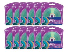 Verbatim Light Scribe DVD+R 120pk Assorted Colors - Laser Etch Prints To Disc picture