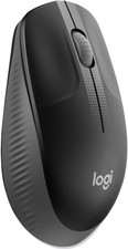 OEM Logitech Wireless Mouse M190 - Full Size Ambidextrous Curve Designs Charcoal picture