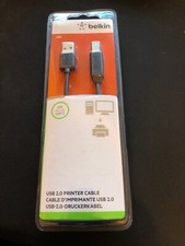 Belkin Premium Printer Cables Cable10 Ft4 Pin USB Type B to 4 Pin USB Type A, Bl picture