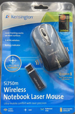 Kensington Si650m Wireless Notebook Laser Precision Mouse Comfort  USB Mac NEW picture
