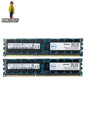 Lot Of 2 Hynix 16GB (2x8GB) PC3-12800R HMT31GR7CFR4C Dell Certified Memory picture